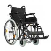 Кресло-коляска Ortonica для инвалидов Base 140 с пневматическими колесами.