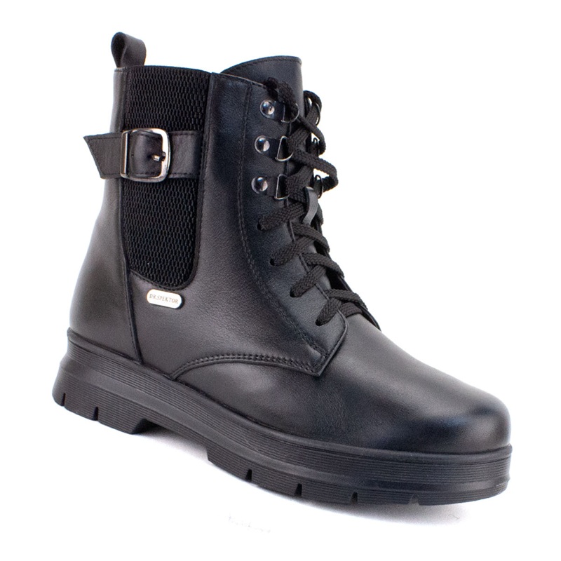 Полусапоги Dr. Spektor с шерстью женские 7266-5С-0 черные.