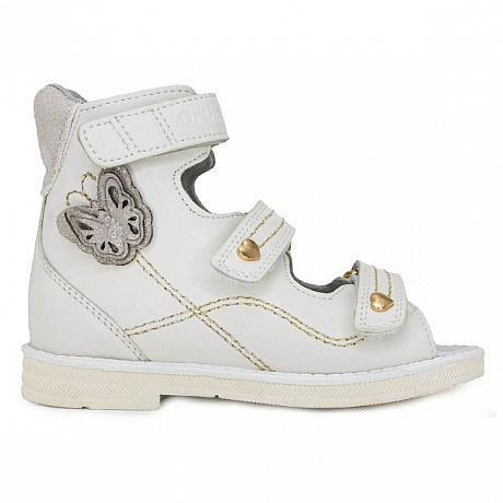 Сандали ортопедические Ортобум для девочек 71057-06 песочная бабочка. Изображение 2 из 5