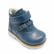 Ботинки Мега Ортопедик утепленные для мальчиков 325 68-14 синие.
